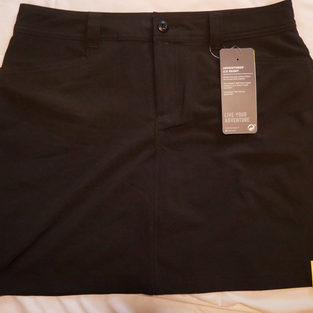 Eddie Bauer Black Adventure Skort